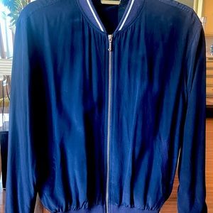 Juicy by Juicy Couture lightweight track jacket in Navy blue